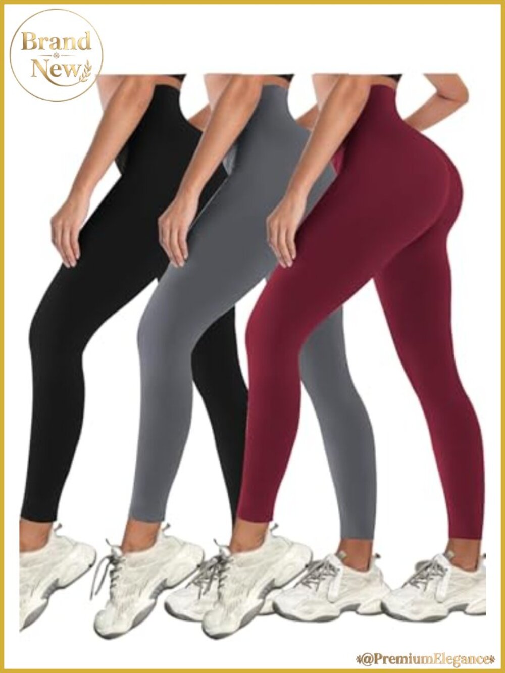 Buttery Soft High Waisted Leggings Tummy Control Yoga Workout Pants